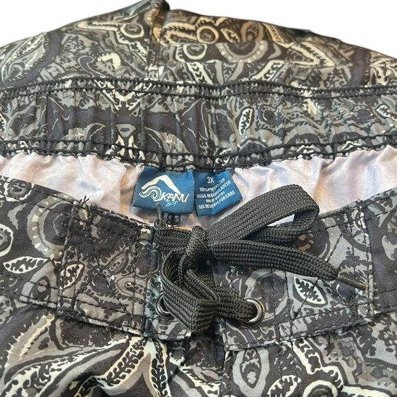 Men's NWT Kanu Surf Swim Suit Trunk‎ Boho Shorts Size 3X - Picture 3 of 4